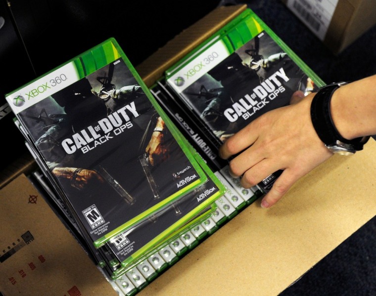 Image: New Call of Duty Video Game \"Black Ops\" Released